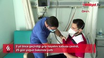 2 yıl önce geçirdiği grip hayatını kabusa çevirdi