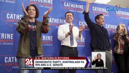 Democratic Party, kontrolado pa rin ang U.S. Senate | 24 Oras Weekend
