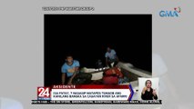 Isa patay, 7 nasagip matapos tumaob ang kanilang bangka sa Cagayan River sa Aparri | 24 Oras Weekend