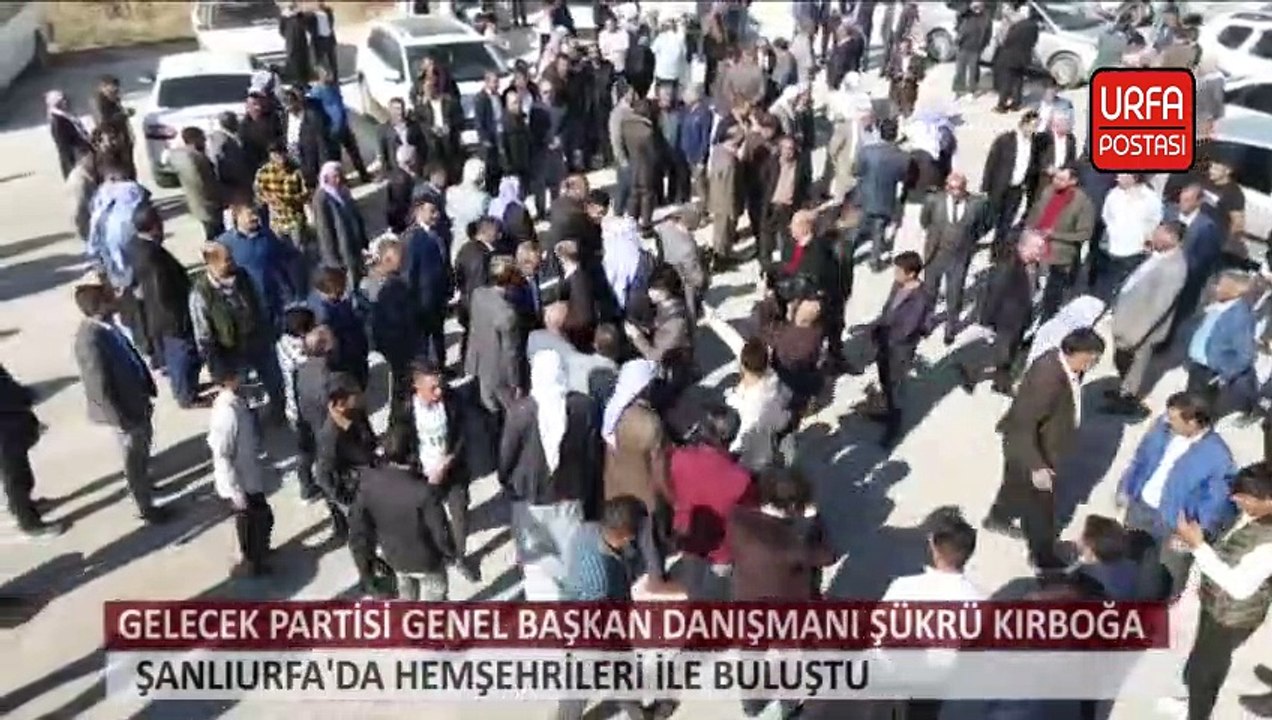 Davutoğlu’nun Danışmanı Şükrü Kırboğa Şanlıurfa'da Hemşerileriyle Buluştu