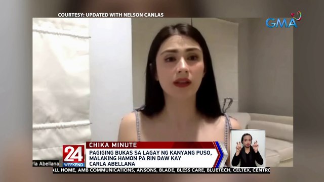 Pagiging bukas sa lagay ng kanyang puso, malaking hamon pa rin daw kay Carla Abellana | 24 Oras Weekend