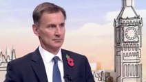 Jeremy Hunt recognises cost of Brexit to the UK economy