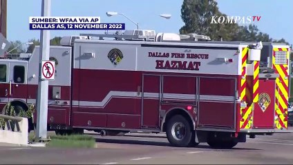 Detik-detik Pesawat Jatuh dan Meledak Saat Perunjukan Udara di Dallas AS