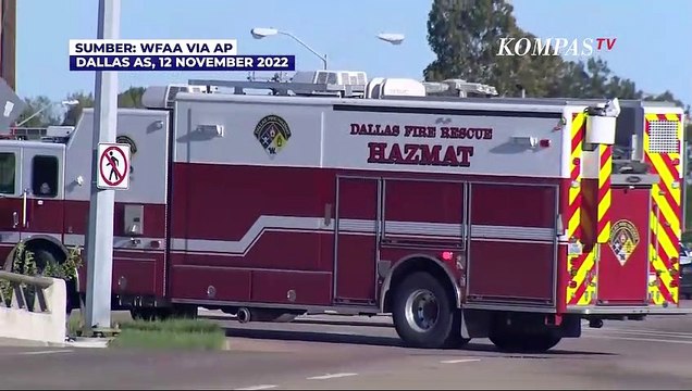 Detik-detik Pesawat Jatuh dan Meledak Saat Perunjukan Udara di Dallas AS