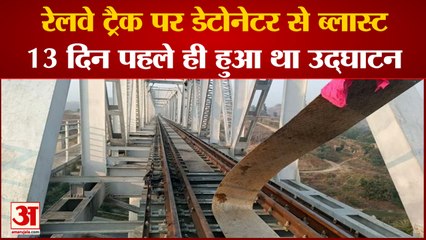Rajasthan: Udaipur-Ahmedabad Railway Track पर ब्लास्ट,13 दिन पहले PM ने किया था उद्घाटन| Odha Bridge