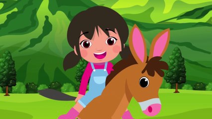 Lakdi Ki Kathi Kathi Pe Ghoda   | Nursery thymes | Hindi Kids Song