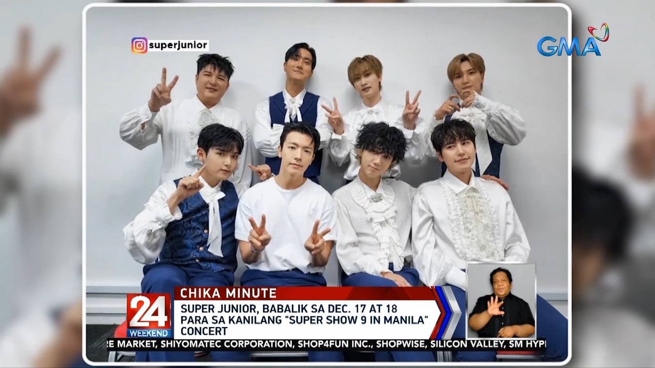 Super Junior, babalik sa Dec. 17 at 18 para sa...