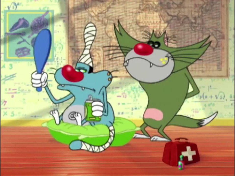 हिंदी Oggy and the Cockroaches BITTER CHOCOLATE (S01E01) Hindi