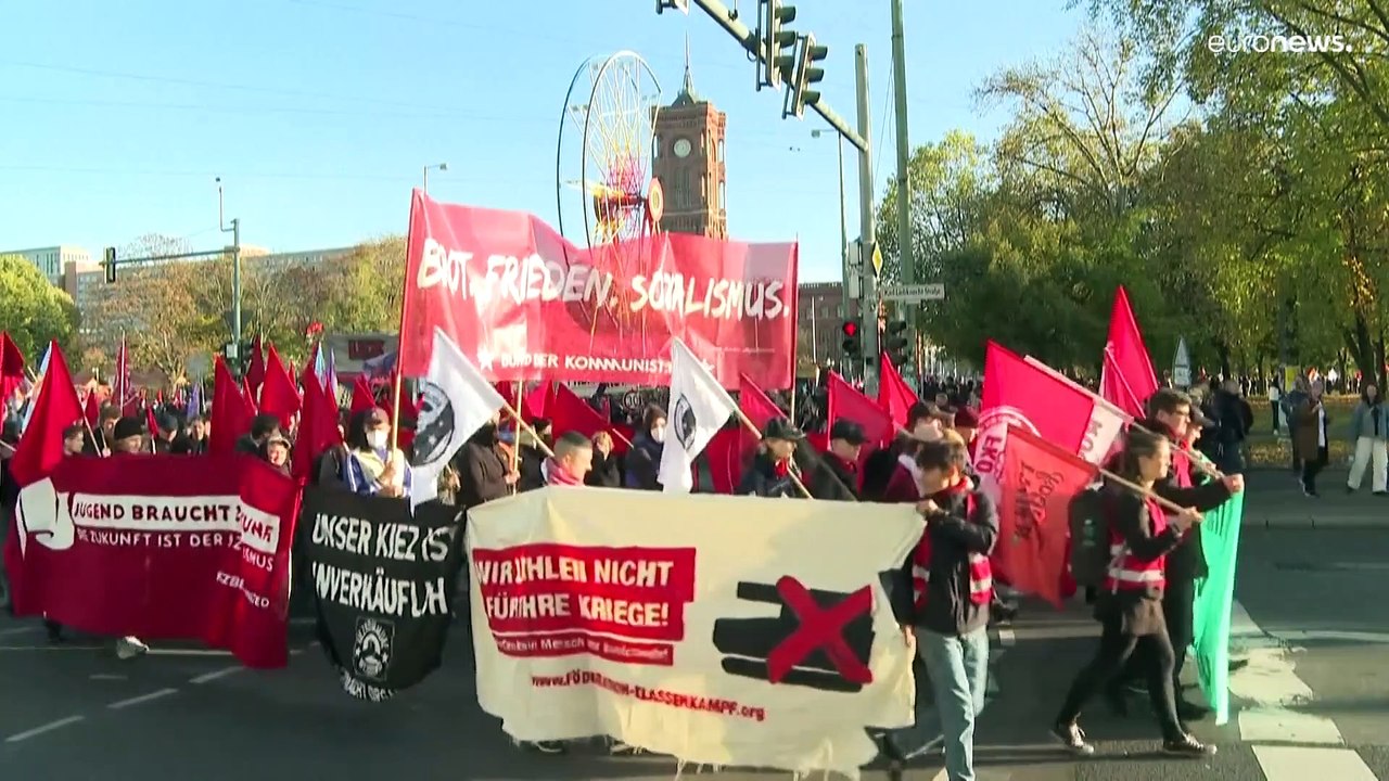 "Umverteilen": Protestsonntag in Berlin