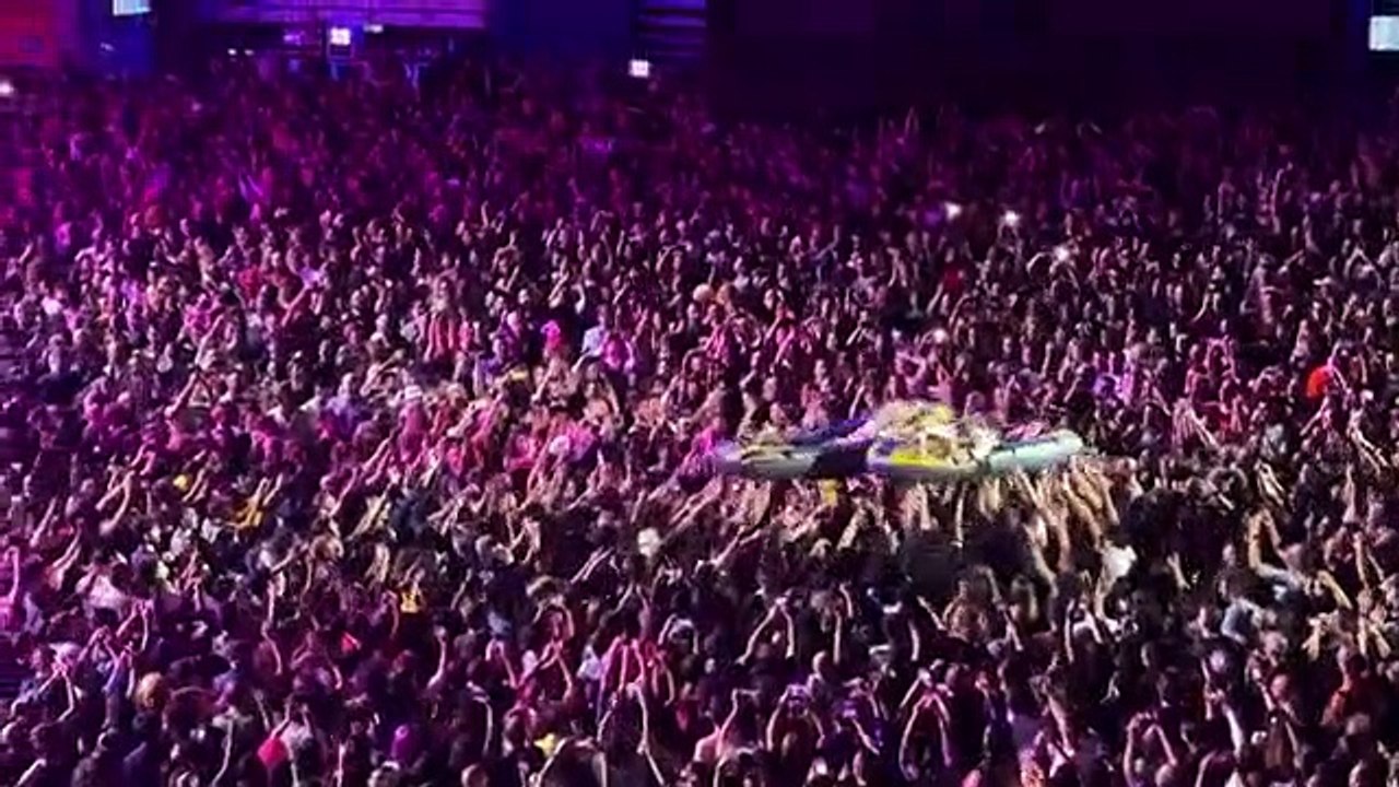 Ojete Calor en barca en un concierto