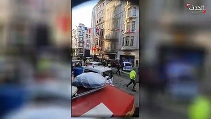 بالفيديو.. انفجار بمدينة إسطنبول في تركيا