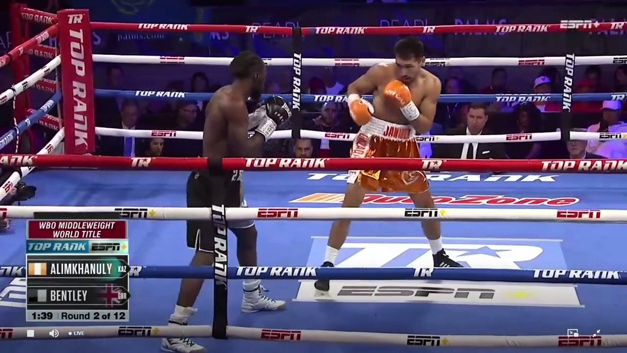 Janibek Alimkhanuly VS Denzel Bentley