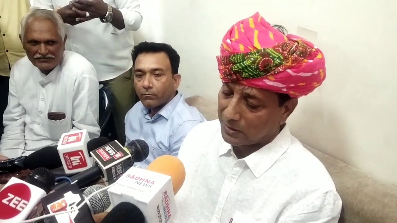 सैनिक कल्याण राज्यमंत्री का पलटवार: राजेन्द्र गुढ़ा बोले, परसादीलाल मीना परिस्थितियों के कांग्रेसी
