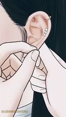 Ear Cleaning--  ASMR Oddly satisfying  earwax animation shorts