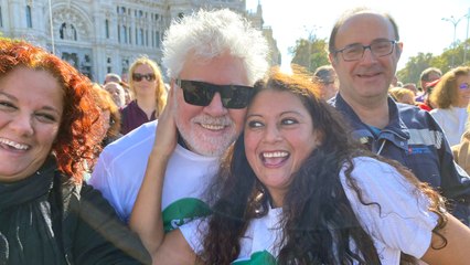Miles de personas se manifiestan en Madrid a favor de la Sanidad Pública