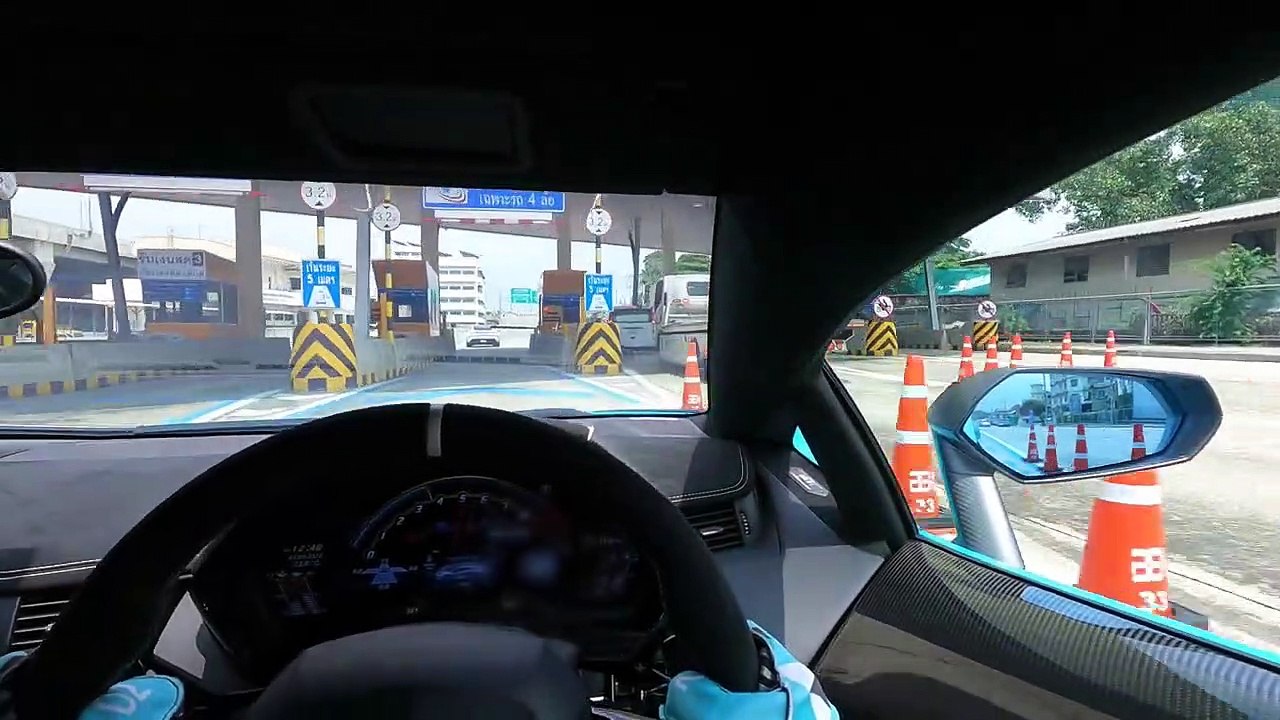 Test drive of the Aventador SVJ