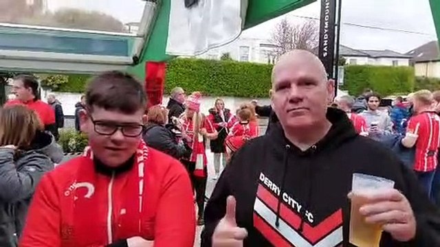 Derry City fans optimistic about the future