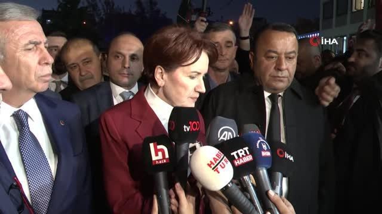 İYİ Parti Lider Akşener: "Bu alçakça saldırıyı şiddetle kınıyorum"