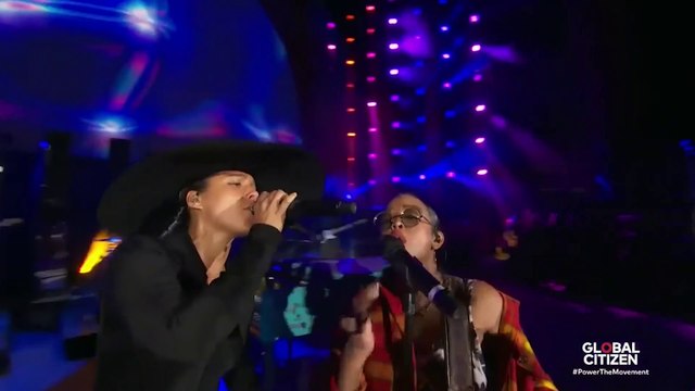 Alicia Keys + H.E.R. - Dream On (Aerosmith) - Global Citizen Festival NYC - 2019