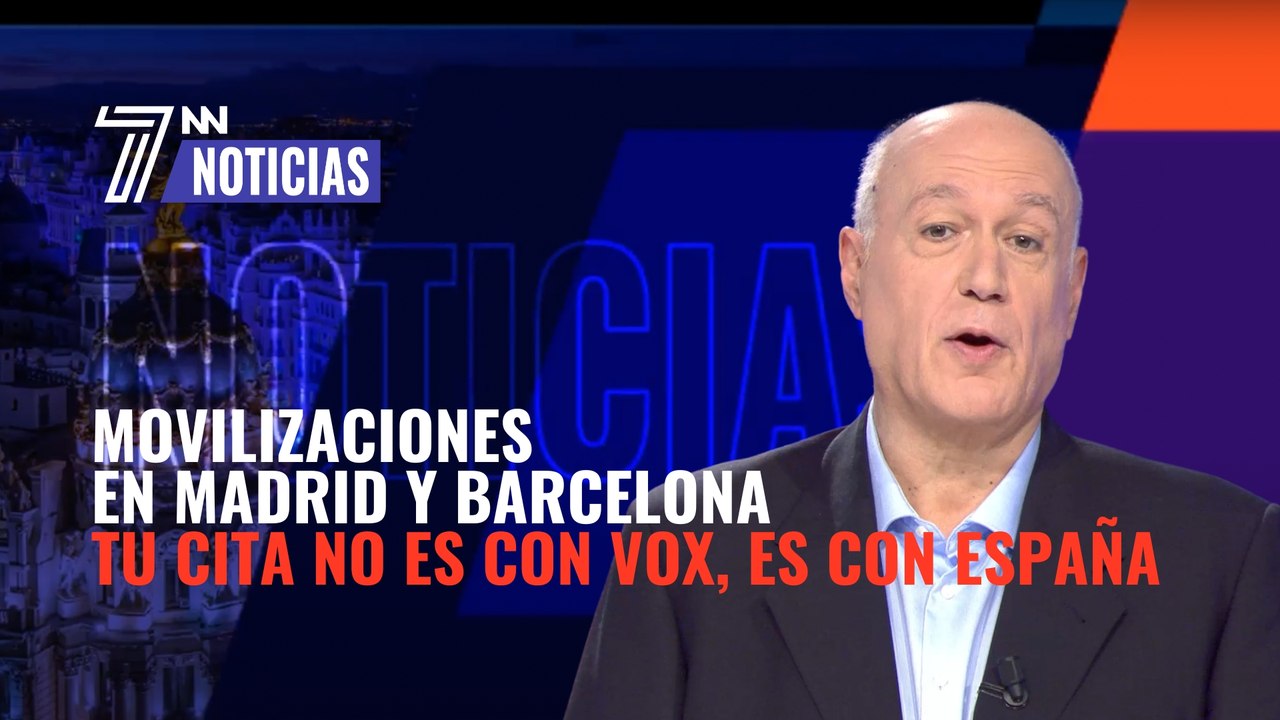 El sábado 19 de noviembre en la Plaza de Santa Jaume de Barcelona y el 27 de noviembre en la Plaza de Colón: tu cita no es con VOX, es con España