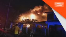 Kebakaran | Tiga maut dalam kebakaran rumah di Kuching