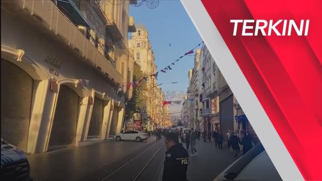 Letupan | Empat maut, 38 cedera dalam letupan di Istiklal Avenue