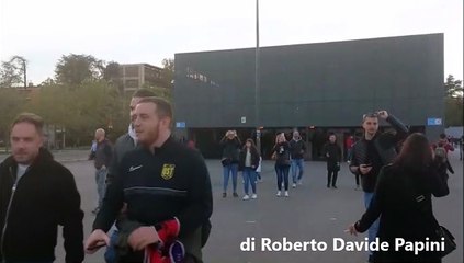 Milan-Fiorentina: il pre partita fuori da San Siro