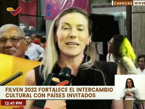 Escritora colombiana Sara Jaramillo presentó dos novelas autobiográficas en la FILVEN 2022