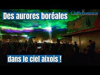 Des aurores boréales dans le ciel aixois !