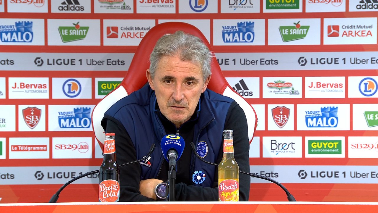 Brest 2-1 ESTAC | Réaction d'après-match de Claude Robin