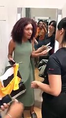 Vídeo mostra confusão entre funcionária da Renner e cliente