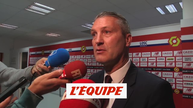 « Je suis content des trois points » - Foot - L1 - Lille - Létang