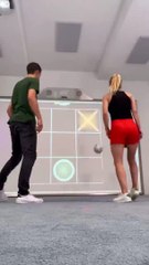Crazy football tic-tac-toe  #viral #tictactoe