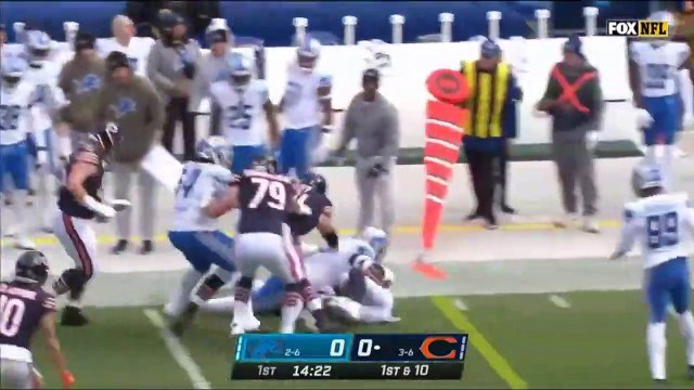 Detroit Lions vs. Chicago Bears Full Highlights 1st QTR _ NFL Week 10_ 2022