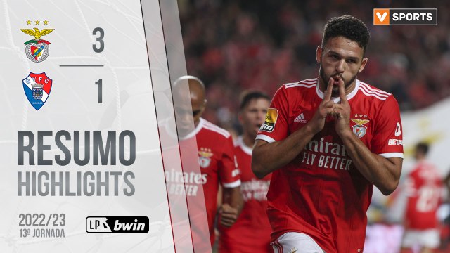 Highlights: Benfica 3-1 Gil Vicente (Liga 22/23 #13)