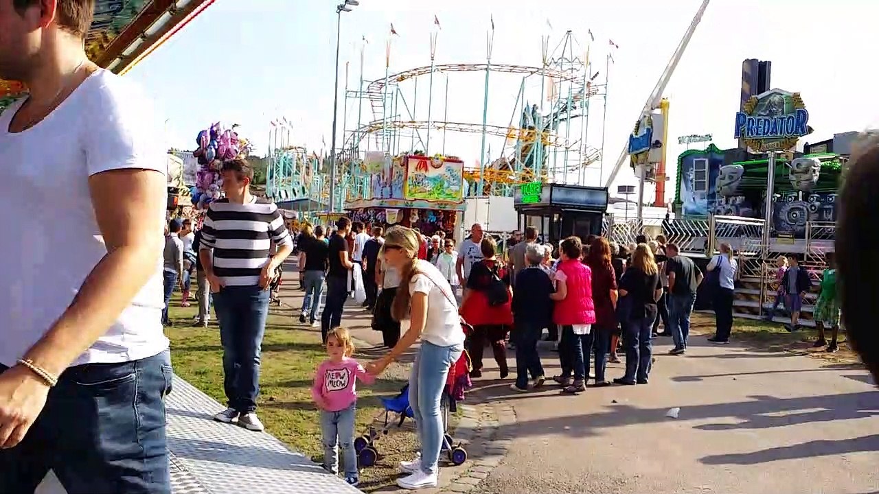 Jahrmarkt 2015 Menschenmenge