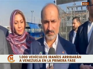 Arribarán a Venezuela los primeros 1.000 carros SAIPA provenientes de la República Islámica de Irán