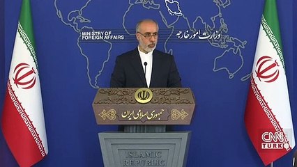 İran Dışişleri Sözcüsü Macron'un görüşmesini kınadı