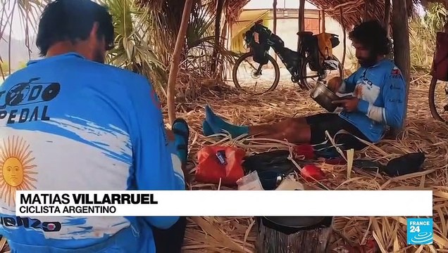 Cuatro argentinos recorrieron unos 10.000 kilómetros en bicicleta hasta Qatar