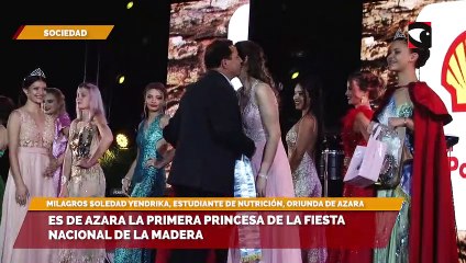 Es de Azara la primera princesa de la Fiesta Nacional de la Madera