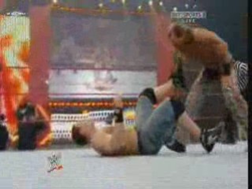 Raw 10.03.08.John Cena vs Shawn Michaels