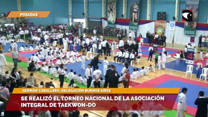 Se realizó el Torneo Nacional de la Asociación integral de Taekwon-Do