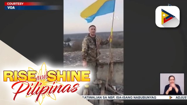 Mga residente sa Kherson Region sa Ukraine, nagdiwang matapos maging malaya sa Russian forces