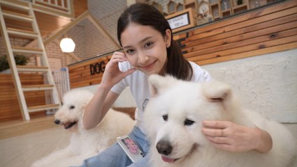 รวมช็อตฟิน ๆ ของทาสหมาตัวจริง !!! ‘ปิ่น ชรินพร’ | Star Cam EP.41