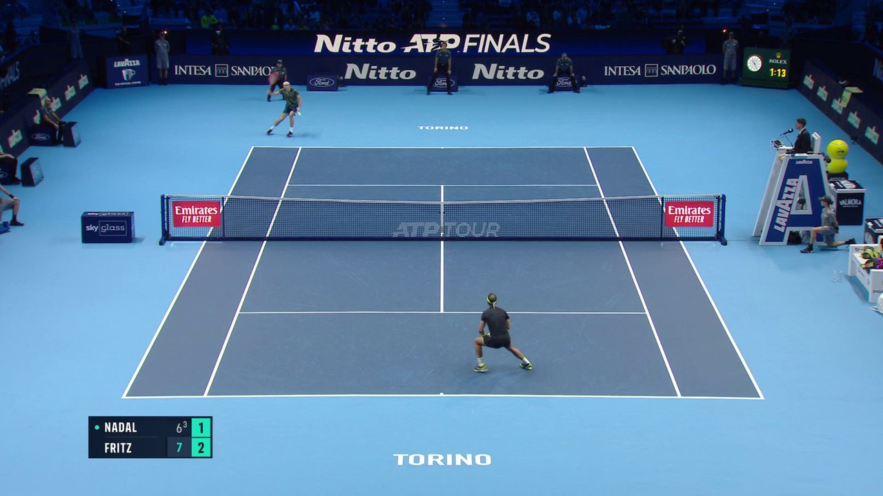 Nadal v Fritz | ATP Finals | Match Highlights