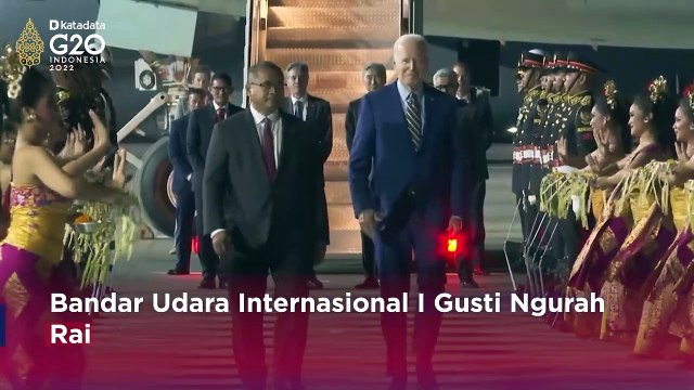 Jelang KTT G20, Biden dan Pemimpin Dunia Lainnya Tiba di Bali