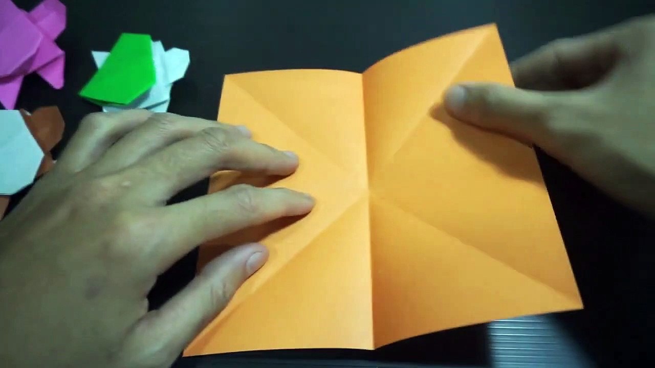 Membuat kura-kura dari kertas origami mudah dan simpel