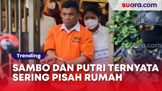 Ferdy Sambo dan Putri Candrawathi Ternyata Sering Pisah Rumah