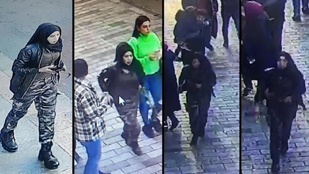 Taksim İstiklal Caddesi'ne bombayı bırakan o kadın böyle uzaklaşmış -  Dailymotion Video