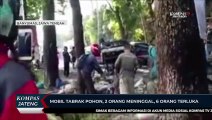 Mobil Tabrak Pohon, 2 Orang Meninggal, 6 Orang Terluka